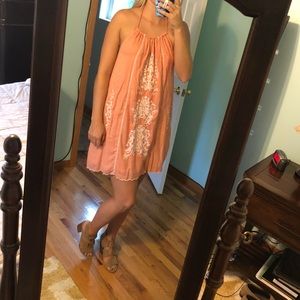 Francesca’s halter dress with pockets!!